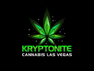 Kryptonite Cannabis Las Vegas logo design by Cyds