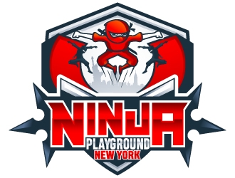 Ninja Playground NY logo design by Aelius