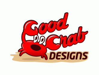 Good Crab Designs logo design by lestatic22