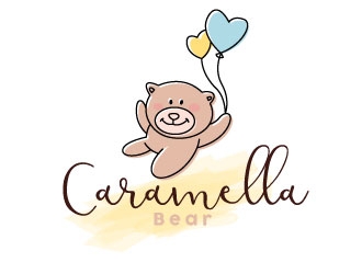 Caramella Bear logo design by REDCROW