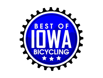 Best of Iowa Bicycling Contest logo design by karjen