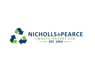 Nicholls & Pearce (Waste Paper) Ltd logo design by BeDesign