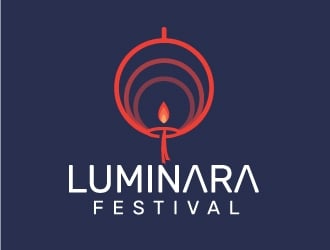 Luminara Festival logo design by logoguy