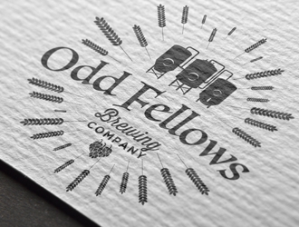 Odd Fellows Brewing Company Logo Design