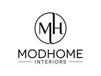 MODHOME INTERIORS  logo design by lexipej