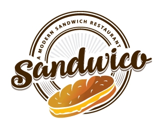 Sandwico logo design by Conception