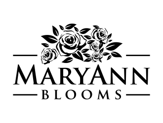 MaryAnn Blooms logo design by AisRafa