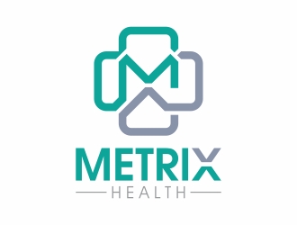 Metrix Health logo design by rokenrol