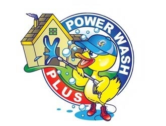 Power Wash Plus logo design by logoguy