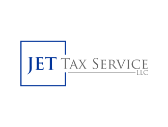 JET Tax Service, LLC logo design by pakNton