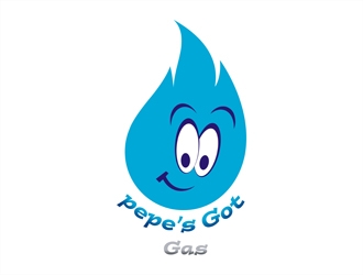 Pepes Got Gas logo design by gitzart