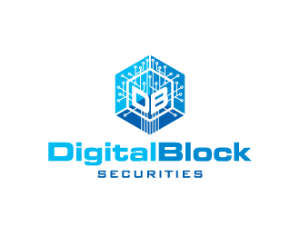 DigitalBlock Securities logo design by yurie