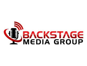 Backstage Media Group logo design by jaize