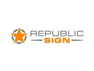 Republic Sign Logo Design