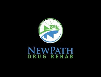 NEW PATH DRUG REHAB logo design by josephope