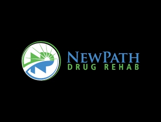 NEW PATH DRUG REHAB logo design by josephope
