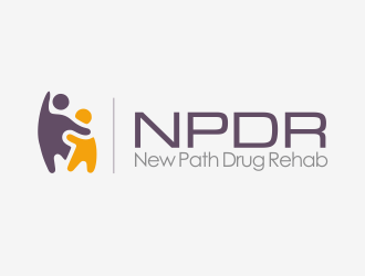 NEW PATH DRUG REHAB logo design by YONK