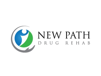 NEW PATH DRUG REHAB logo design by zakdesign700