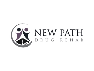NEW PATH DRUG REHAB logo design by zakdesign700