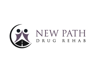 NEW PATH DRUG REHAB logo design by zakdesign700