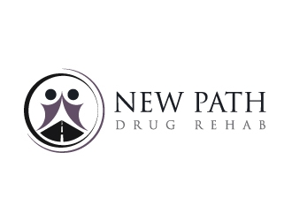 NEW PATH DRUG REHAB logo design by zakdesign700