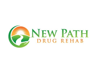 NEW PATH DRUG REHAB logo design by jaize