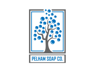 Pelham Soap Co.  logo design by cintoko