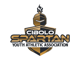 Cibolo Spartans Youth Athletic Association  logo design by kunejo