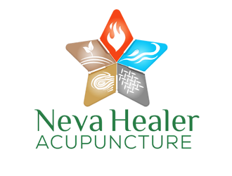 Neva Healer Acupuncture logo design by megalogos