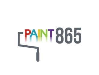 Paint 865 logo design by naldart