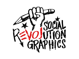 Social Revolution Graphics logo design by josephope