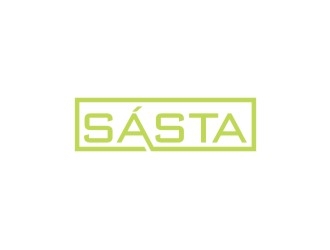 Sásta logo design by case