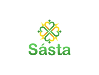 Sásta logo design by naldart