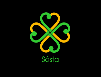 Sásta logo design by qqdesigns