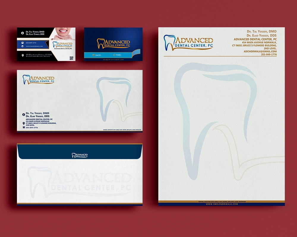 Advanced dental center, PC logo design by MastersDesigns