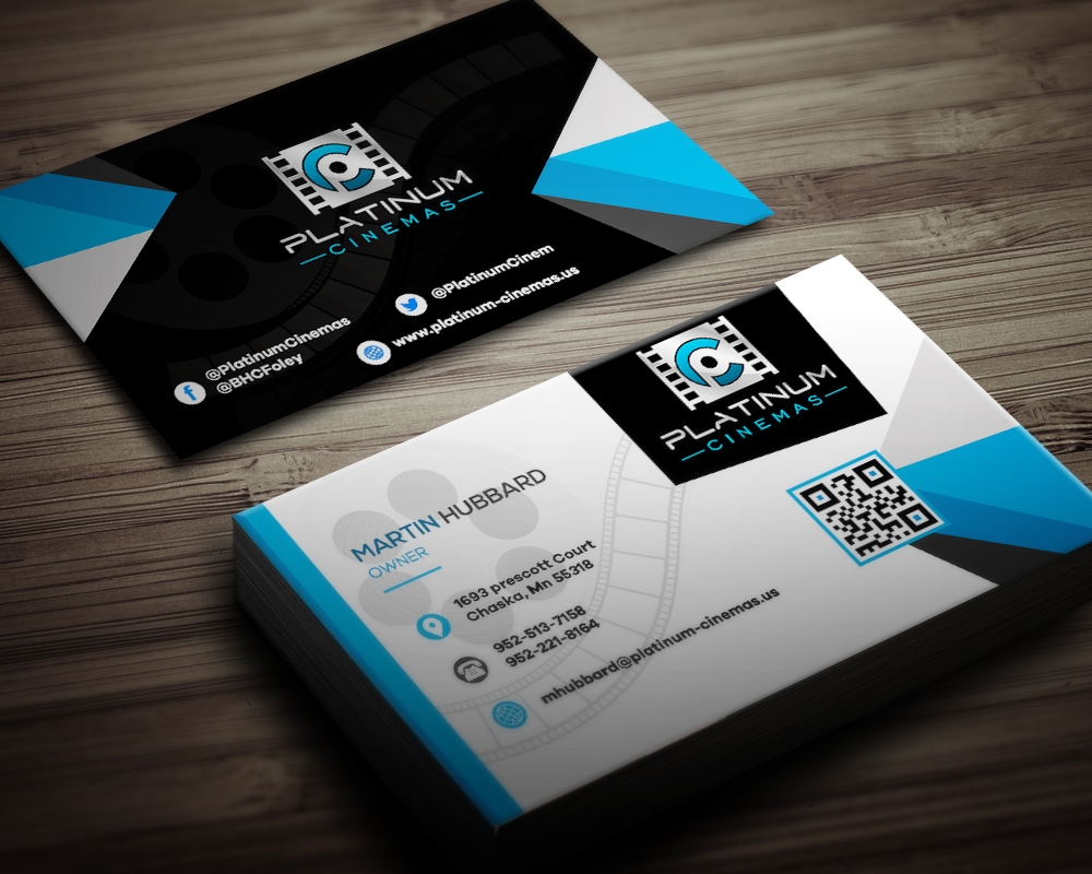 Platinum Cinemas logo design by MastersDesigns