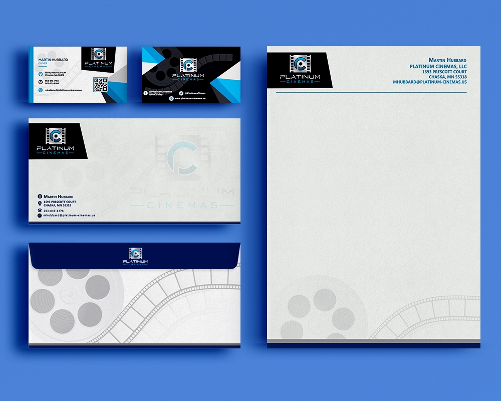 Platinum Cinemas logo design by MastersDesigns