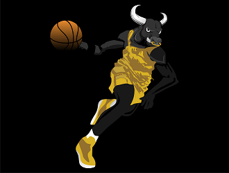 Lakeside Bulls logo design by Republik