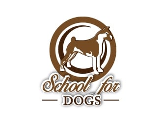School For Dogs logo design by samuraiXcreations