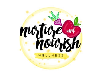 Nurture and Nourish Wellness  logo design by harrysvellas