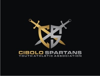 Cibolo Spartans Youth Athletic Association  logo design by case