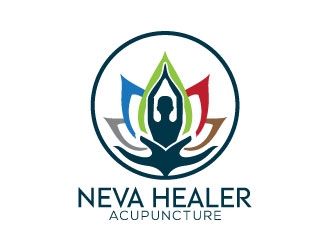 Neva Healer Acupuncture logo design by gihan