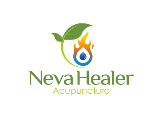 Neva Healer Acupuncture logo design by YONK
