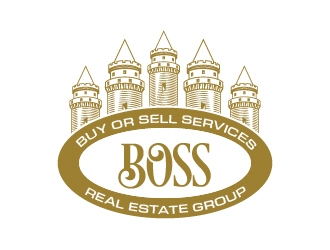 Boss Real Estate Group logo design by mmyousuf
