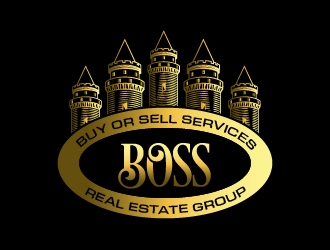 Boss Real Estate Group logo design by mmyousuf