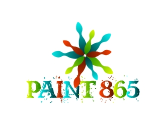 Paint 865 logo design by CakMan