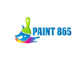 Paint 865 logo design by akupamungkas