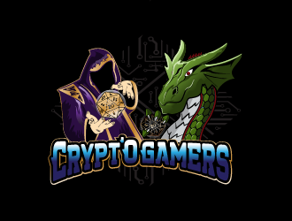 CryptO Gamers logo design by Donadell