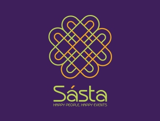 Sásta logo design by shernievz