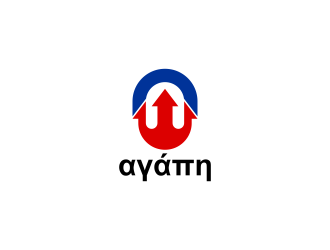 αγάπη logo design by rykos